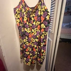 Shein floral romper size 3x